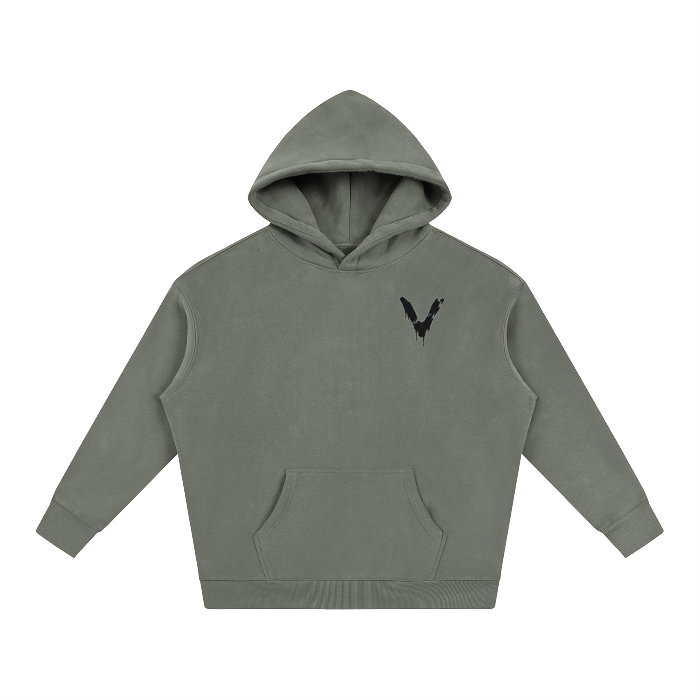 Vanta Grey Paint Hoodie