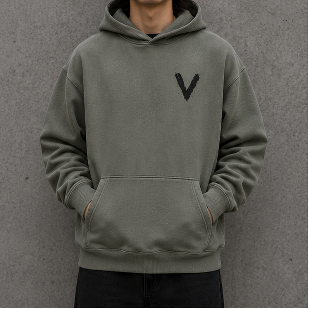 Vanta Grey Paint Hoodie
