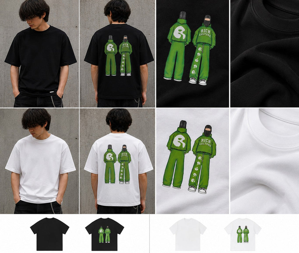 VANTA Cartoon Streetwear T-Shirt