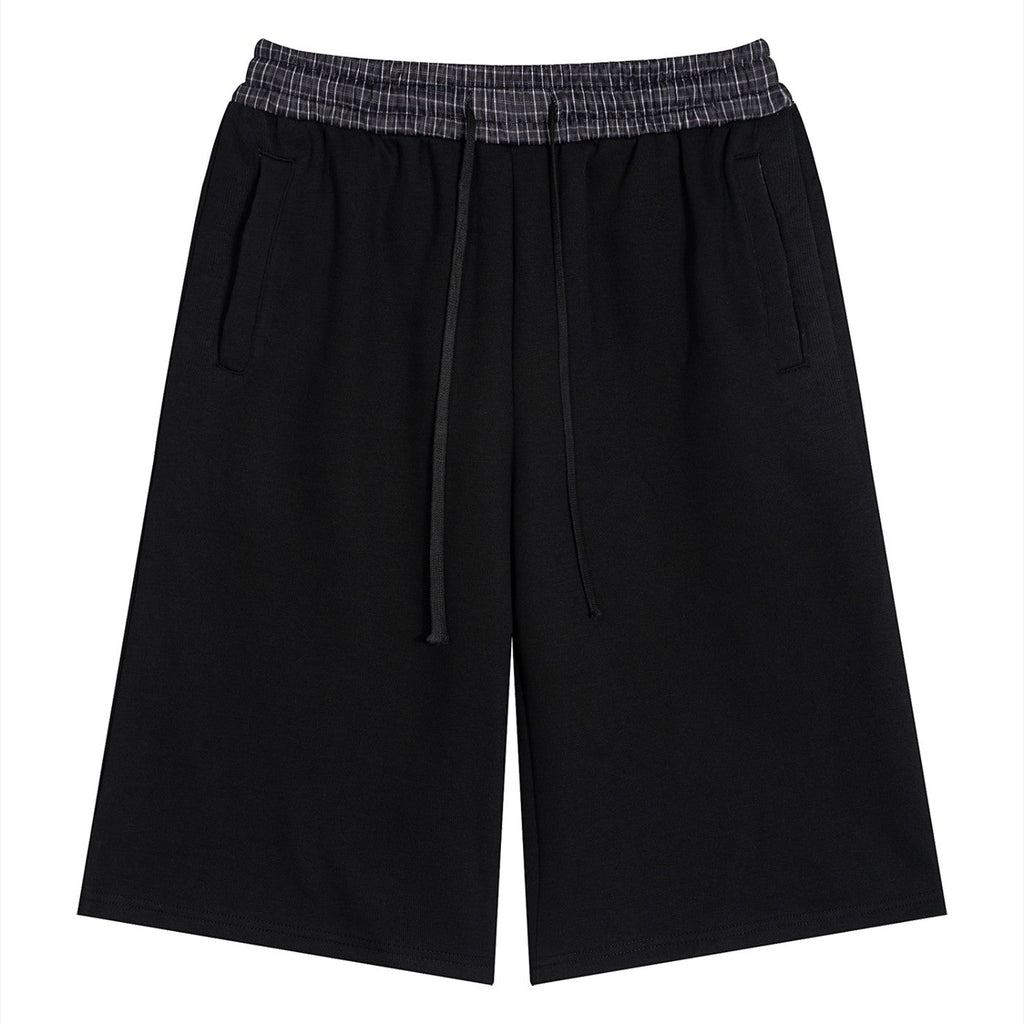 VANTA Plaid Waistband Shorts