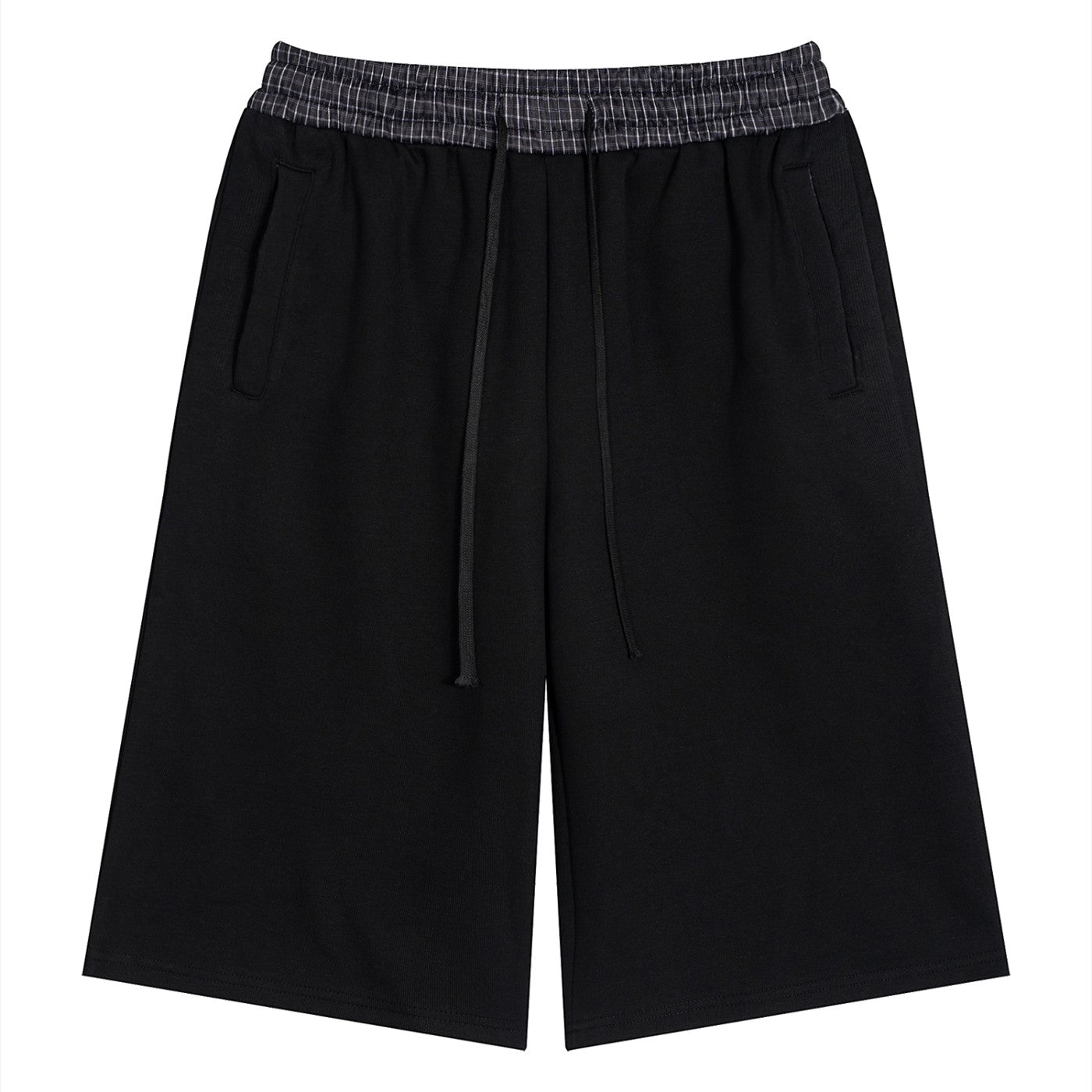 VANTA Plaid Waistband Shorts